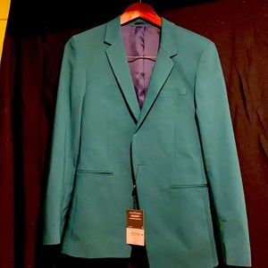 Topman green blazer